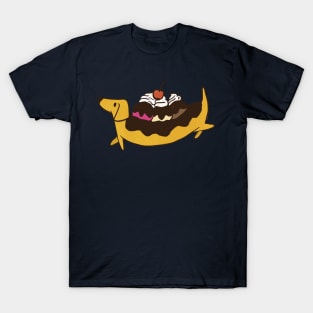 Dachshund Split T-Shirt